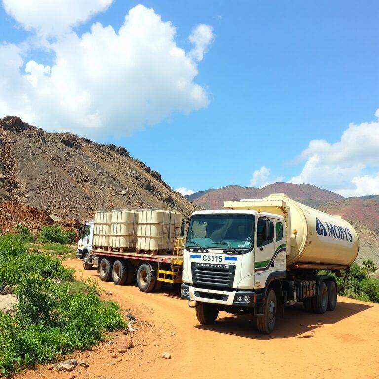 Navigating the Chemical Supply Chain Challenges in West African Mining